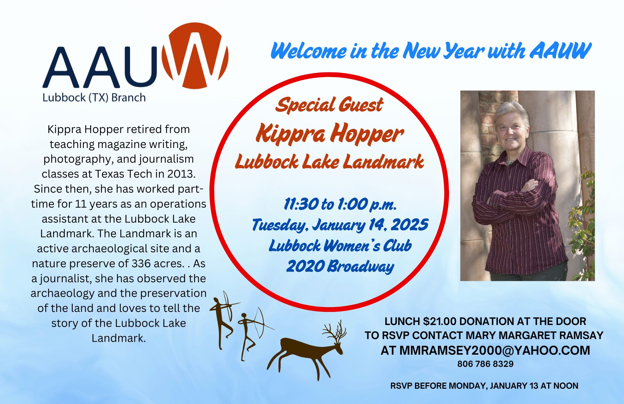 January Lunch with Kippra Hopper